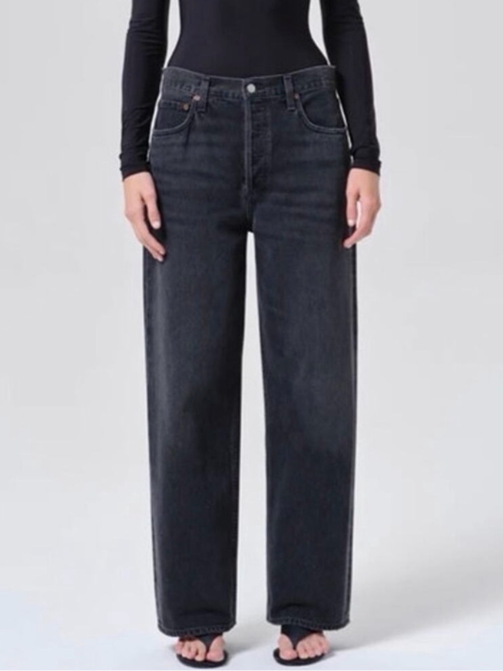 AGOLDE Low Slung Baggy 30" (Weightless) Jean in Recess Size 24